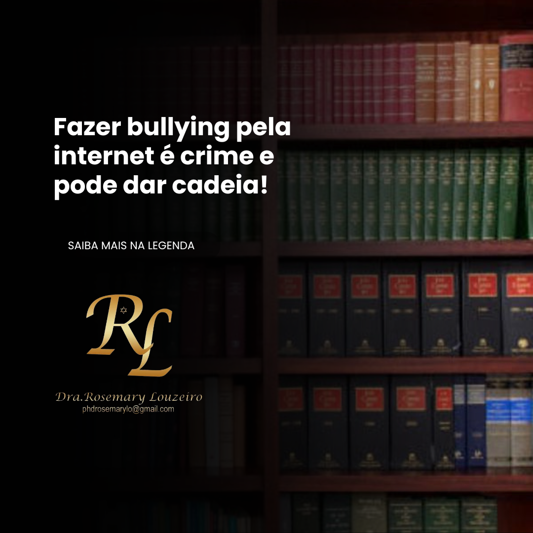 Você está visualizando atualmente Fazer bullying pela internet é crime e pode dar cadeia!