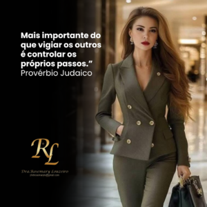 Leia mais sobre o artigo “Mais importante do que vigiar os outros é controlar os próprios passos.” Provérbio Judaico